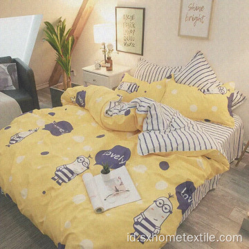 set duvet dengan pencetakan